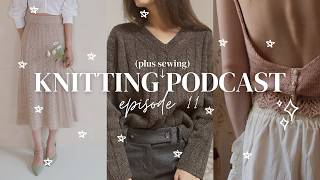 Charlotte Skirt, Boston Vneck, Solaris Top & more // Knitting Podcast ep 11 // Knitting for Rose