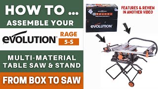 Evolution Rage 5S Table Saw - 