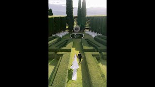 Federico Wedding at La Foce in Tuscany | #FelizToBeFederico