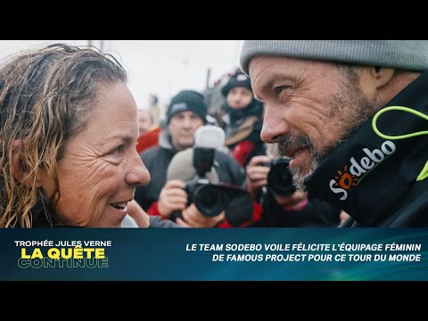 Team Sodebo Voile congratulates the crew of The Famous Project on their round-the-world voyage!