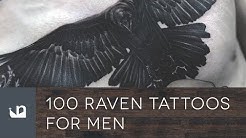 100 Raven Tattoos For Men 