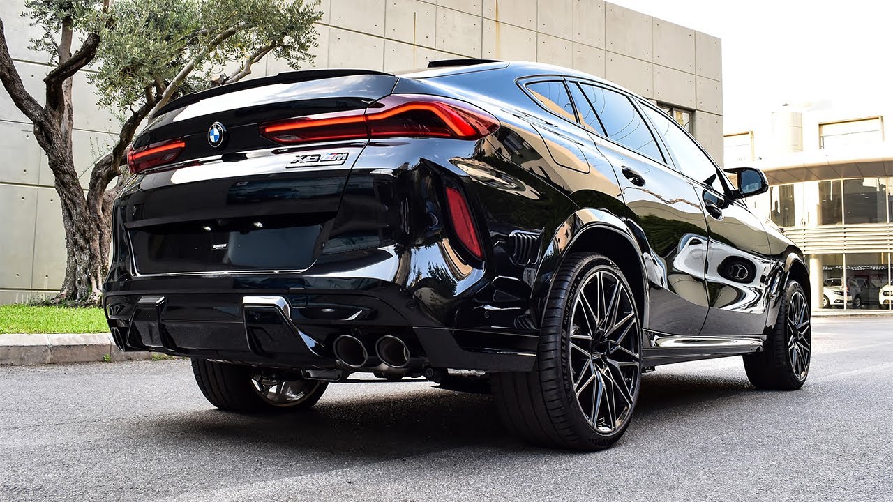 Bmw x6m competition черный