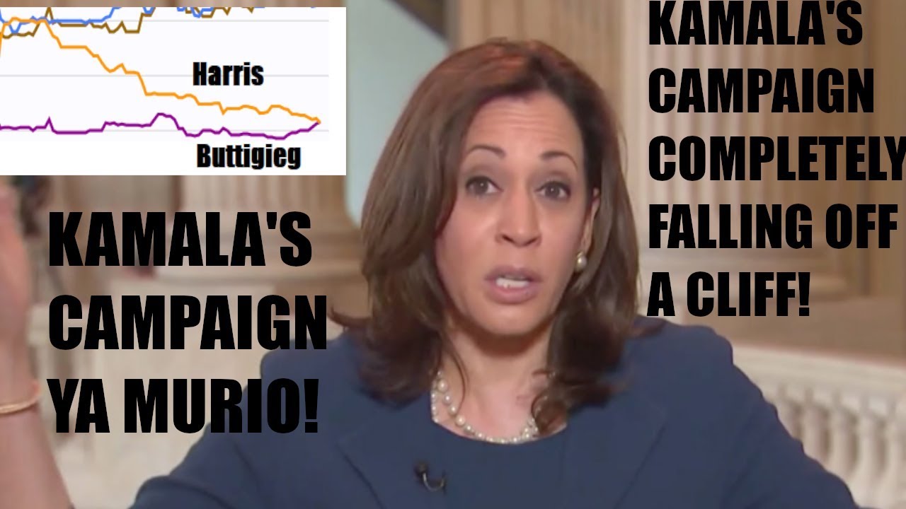 BREAKING: KAMALA HARRIS' CAMPAIGN IS COMPLETELY DONE FOR! SUPPORT HAS FALLEN OFF A CLIFF!! BREAKING: KAMALA HARRIS' CAMPAIGN IS COMPLETELY DONE FOR! SUPPORT HAS FALLEN OFF A CLIFF!!