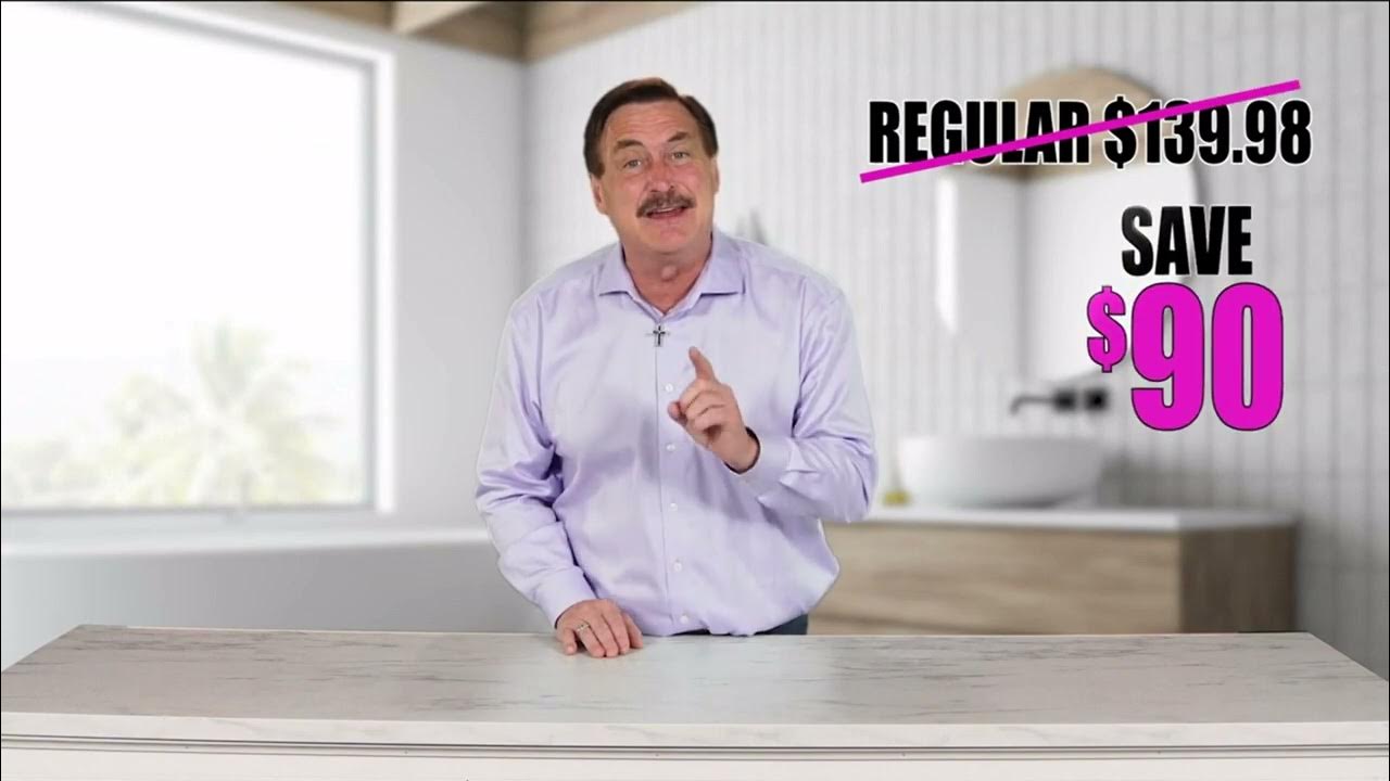 My Pillow Commercial Biggest Bath Sale Ever! (Mike Lindell) (10/2022