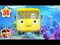 Las ruedas del autobús bajo el mar | Nanas para bebés | Little Baby Bum - Canciones Infantiles