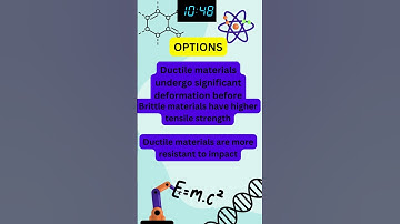 Difference Between Brittle and Ductile Materials | Mechanical Interview Quiz -38 #shorts #ytshorts