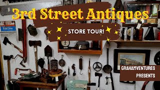 Huge 2 Story Antique Store Tour & Fun | 3rd Street Antiques
