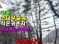 (영월산골)소나무숲이 잘어우려진 작은귀촌터/454평/3,500만/영월부동산매매/영월토지매매 Mp3 Song