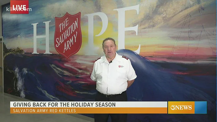 Live interview with Salvation Army's Major Russell Czajkowski