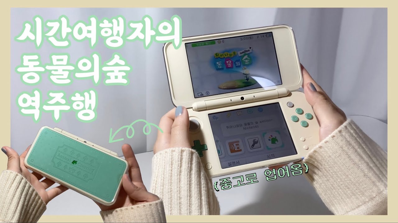 21년도에 개봉하는 뉴 닌텐도 2ds xl 튀동숲 에디션🌿