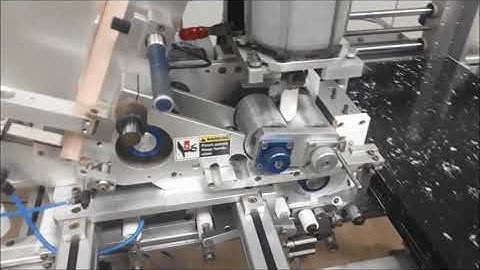 Automatic Label Gluing Machine (Lever-arch File)
