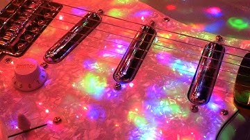 Tetra vs Surf Strat - Roikat tune using DSI Tetra analog synth & Fender Squier Surf Strat