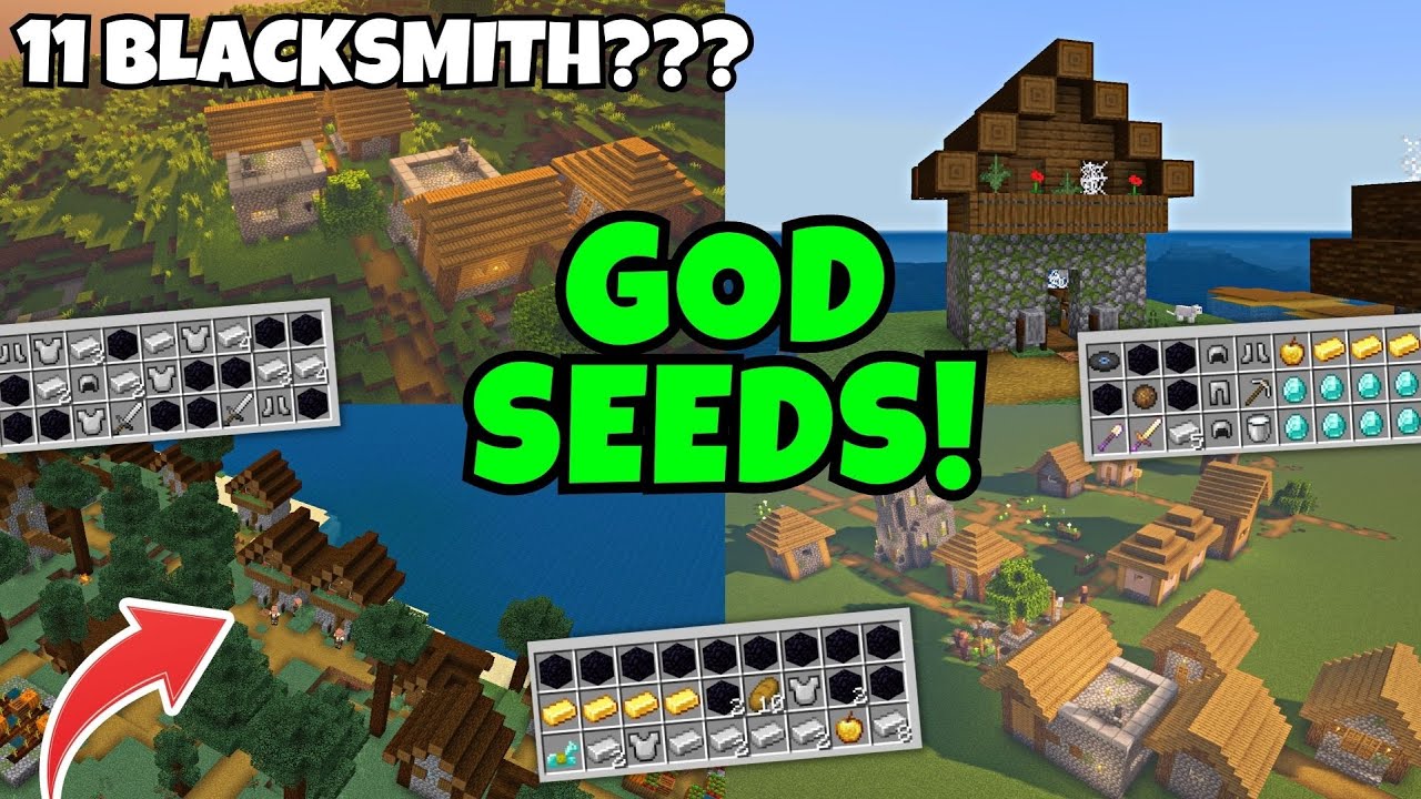🔥[SEEDS] Best Seeds for Minecraft 1.19 - 1.20 Bedrock - YouTube