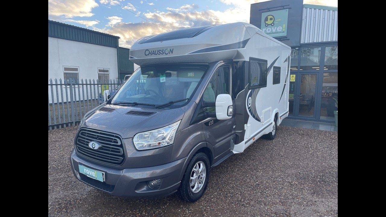2018 Chausson Welcome 630 | Handover | Coachbuilt Motorhome | Rove! Motorohmes Gunthorpe
