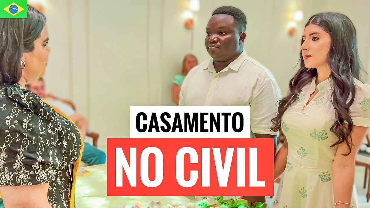 NOSSO CASAMENTO 🤵‍♂️ 👰🏼‍♀️NO CIVIL É MUITA🤍🤎EMOÇÃO PARA NÓS 🇲🇿🇧🇷