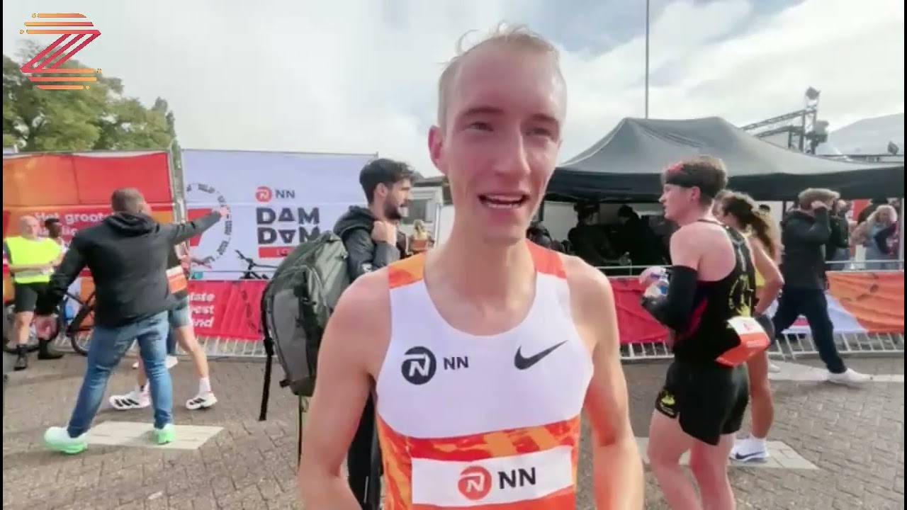 Dam-Damloop 2025 de Finish en Interviews