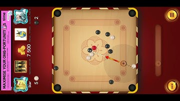 Carrom 2 vs 2 players game | Carrom pool 4 Player game play | carrom games 353