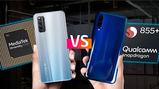 So kèo Dimensity 1000+ vs Snapdragon 855+: Qualcomm bị bắt kịp