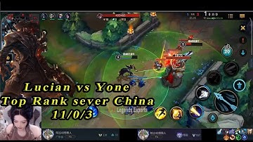 Lucian Tốc chiến | Cách khắc chế Yone cực mạnh bằng Lucian đường giữa - Đè nát từ ngay lúc đi lane