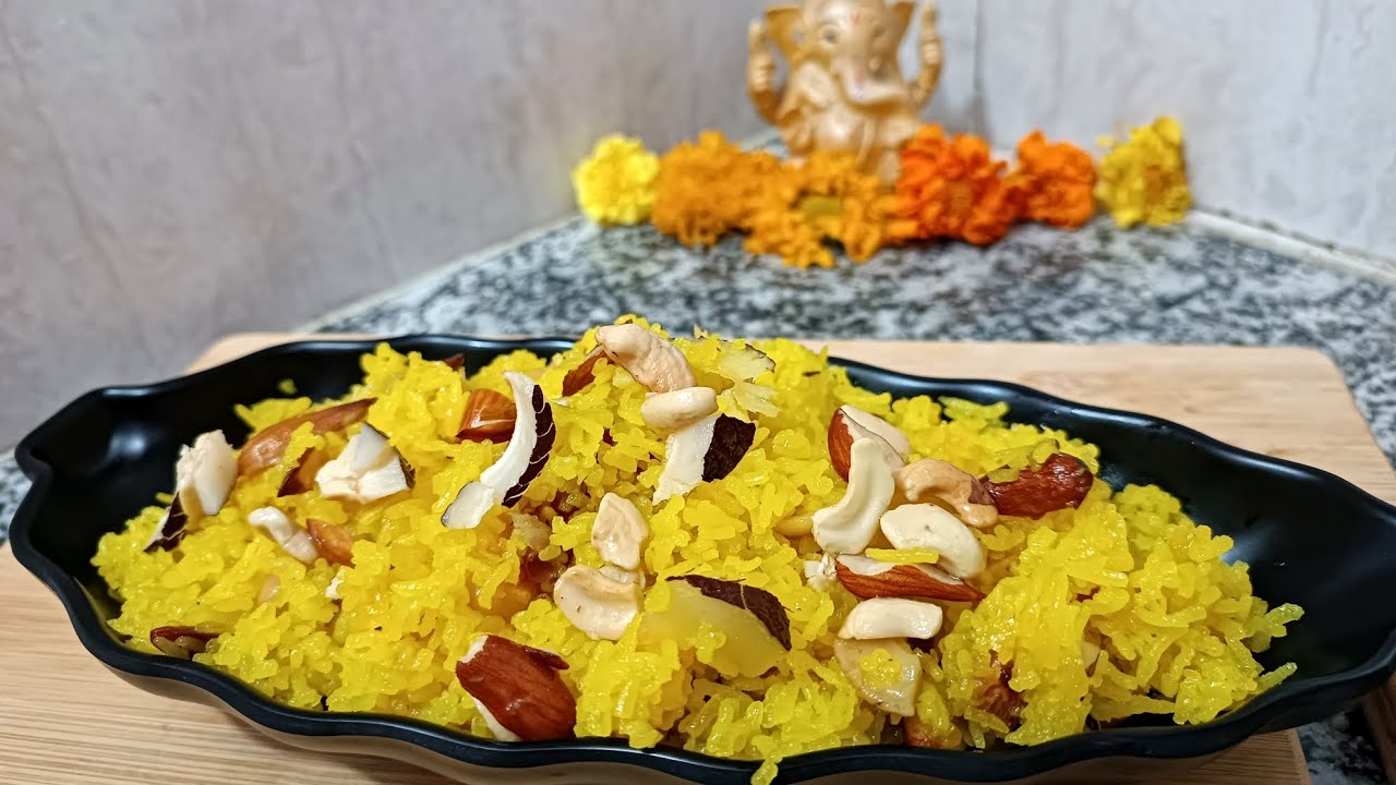 Sweet Saffron rice or Zafrani Zarda sweet kesar rice recipe | मीठे केसर ...