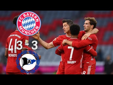 Bayern Munich vs arminia bielefeld 3 - 3 Extended Match Highlights 2020-21