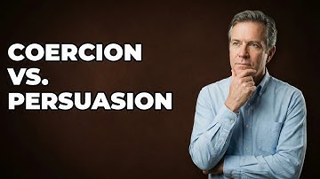 What Makes An Action Coercive, Not Merely Persuasive?