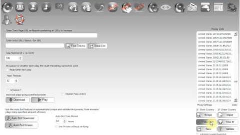 soundcloud manager proxy control - filter in and out - soundcloud bot