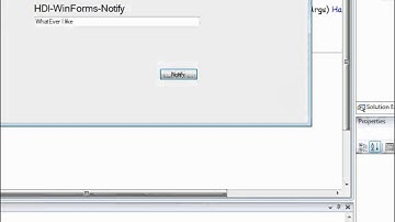 winvideo Winforms Notify