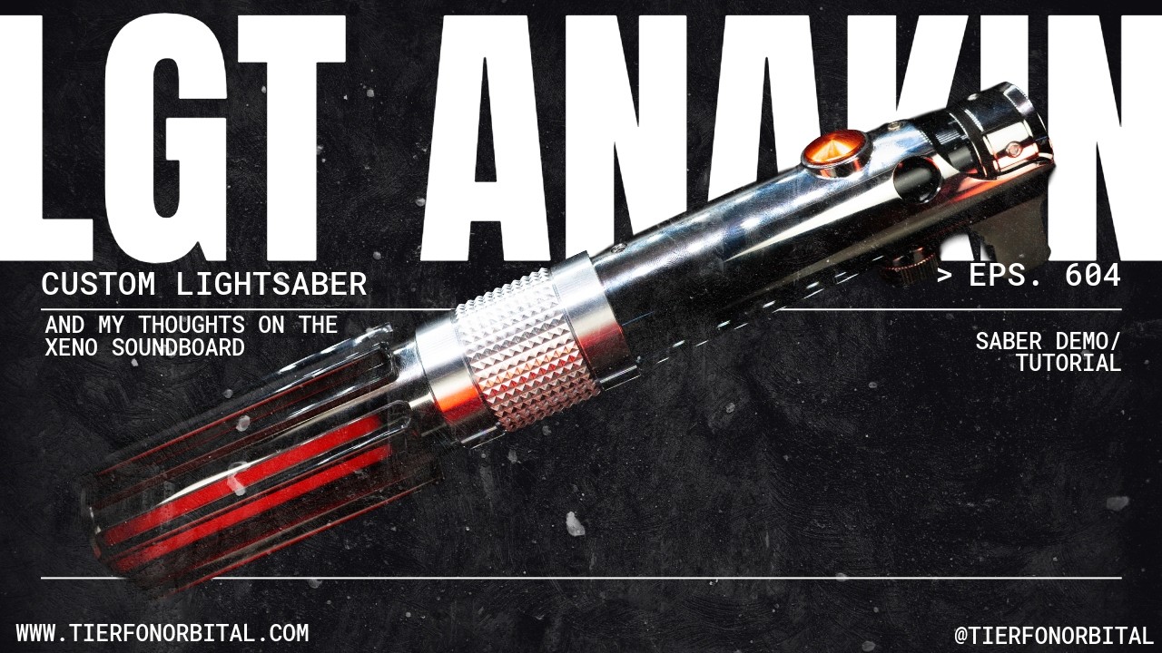 Anakin Lightsaber with a Xeno V3 Install - YouTube