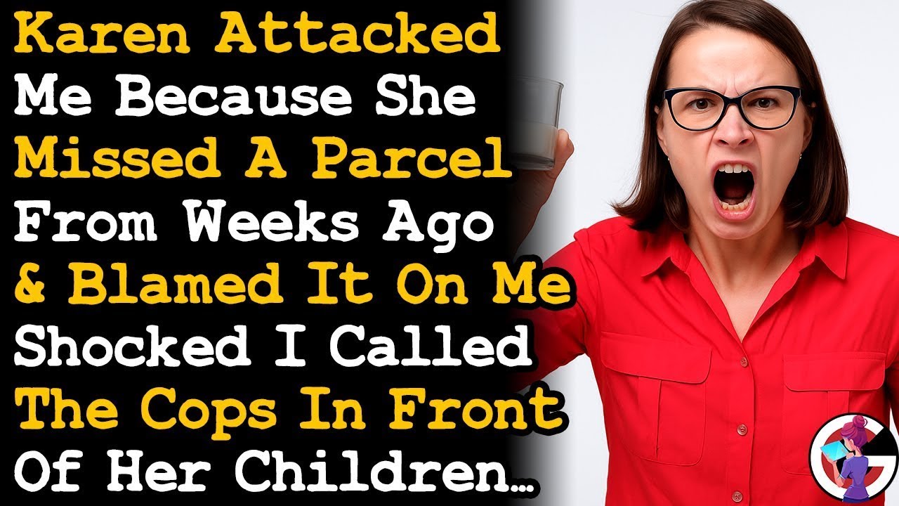 Karen Thought She Could Attack People w Impunity, She Got Arrested In Front Of Her Kids AITA