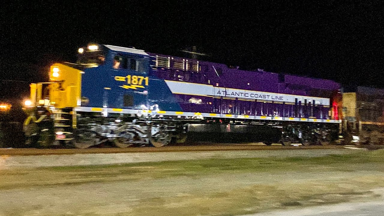 Atlantic Coast Line Heritage 1871 Makes it's First Trip up The ACL A ...