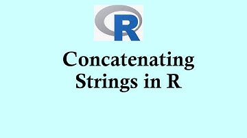 R programming tutorial |  concatenate strings in R