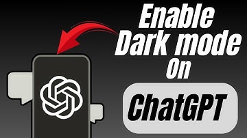 How To Enable Dark Mode On ChatGPT