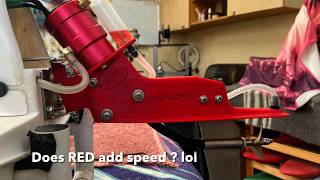 YPC Fast Electric rc Outboard - testing the Flycolor 150A esc and RED