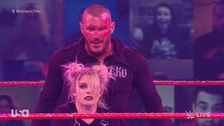 Randy Orton hits an RKO on Alexa Bliss on RAW! 😱