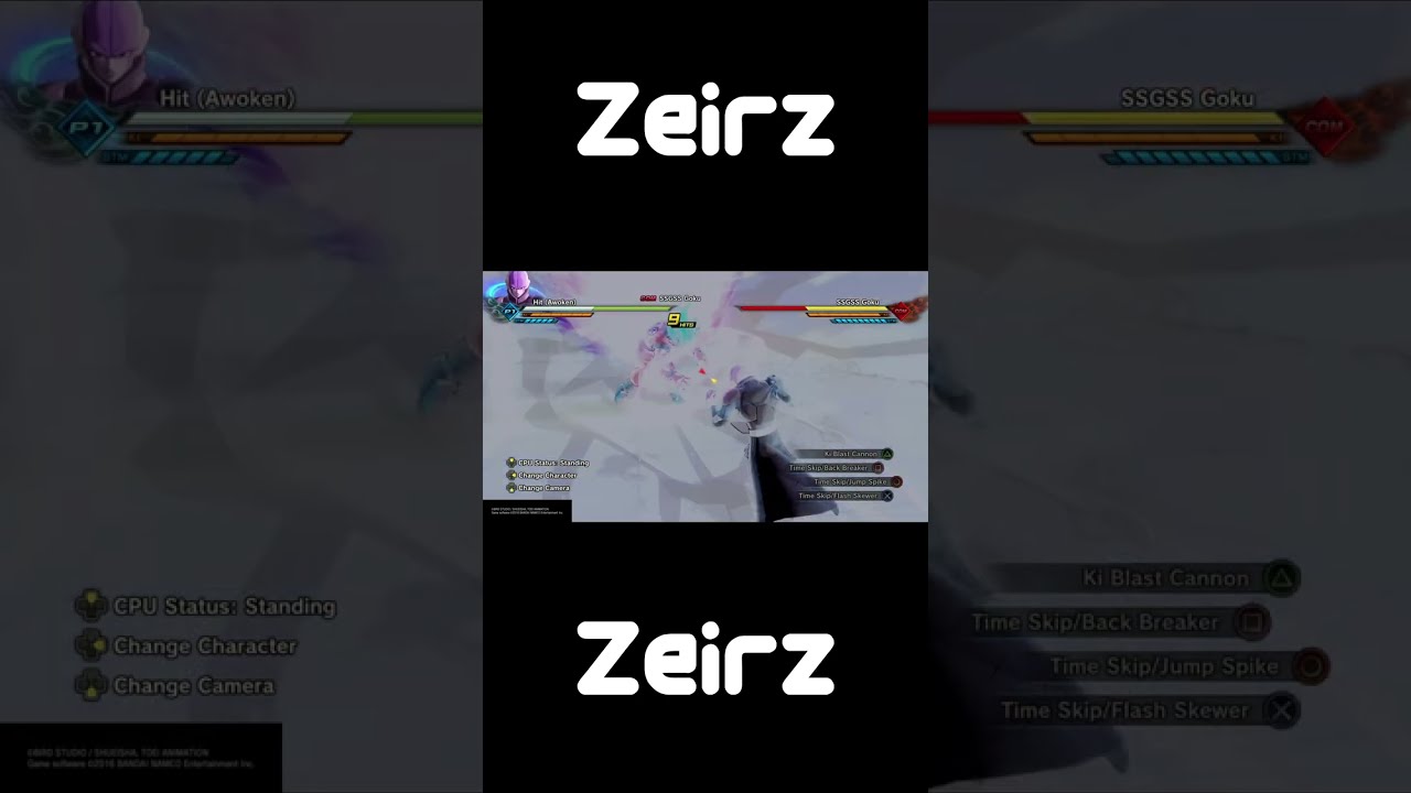 Flashy Hit Awoken Tech Combo | Dragon Ball Xenoverse 2 