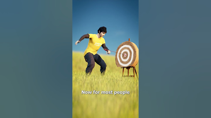 Is It Possible To Catch An Arrow? 😮