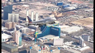 Boeing 747 Smooth Landing At Doha Airport