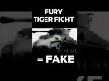 The Fury Tiger Fight is FAKE – Here's Why  #history #ww2 #tanks #tank #sherman #wartarget #army