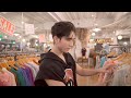 Kaz's VlogーTry to coordinate at a thrift shop!