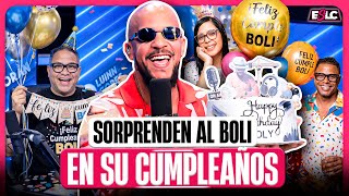 SORPRENDEN A BOLI EN SU CUMPLEAÑOS Y CHARLY SE MOLESTA Y NO LO FELICITA “FIESTA EN CABINA”