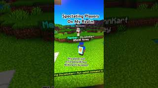 Realm Code is in the discord: R5ZQszAtXw  #shorts #gaming #bedrockrealm #minecraft #realms #smp