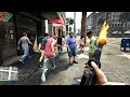 GTA 5 - Fire Bottle vs NPC's Ragdolls | Euphoria Physics Ragdolls 2026