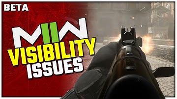Big Visibility Issues in the MWII Beta! (Fix Coming)