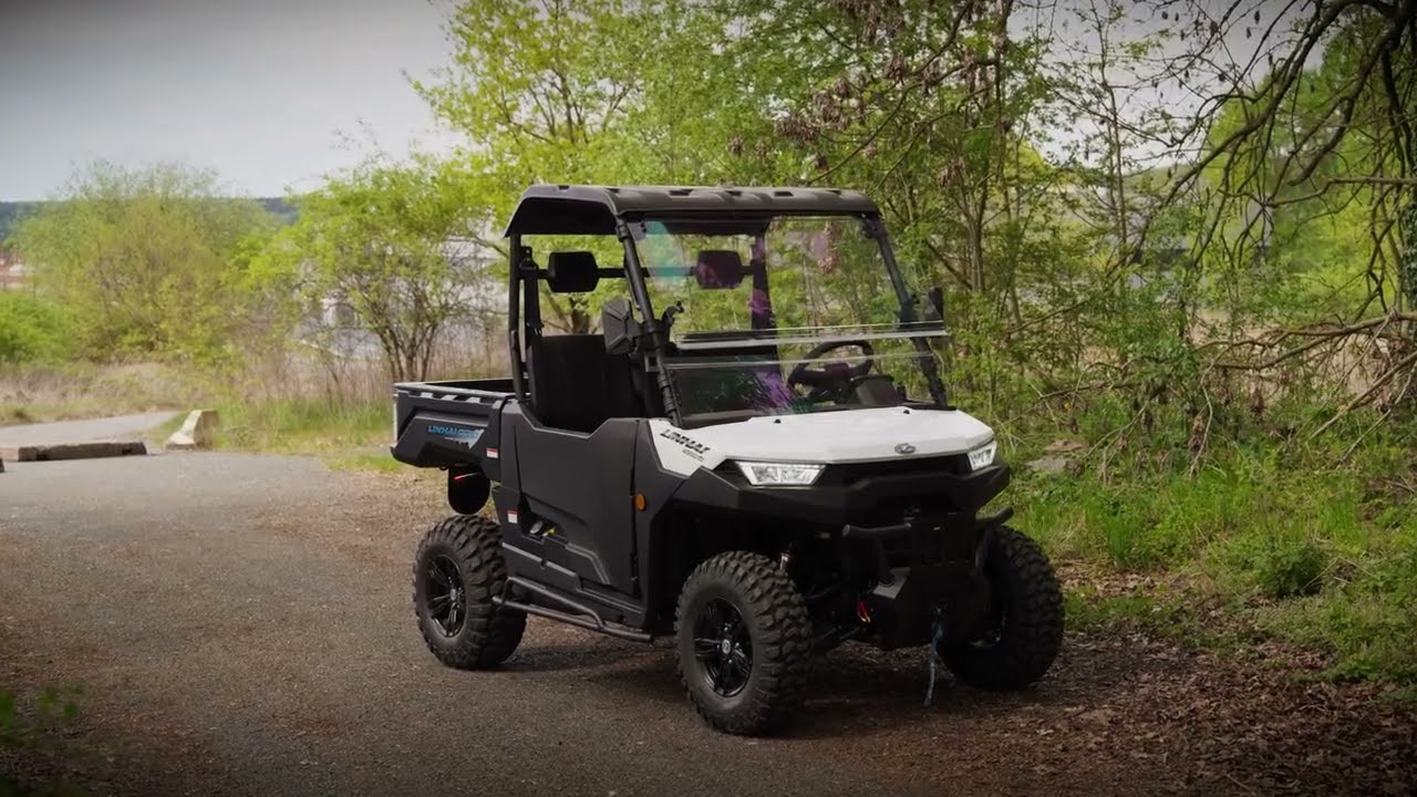 Náhled videa: Linhai LH 100DU přináší elektrický pohon do světa pracovních UTV⚡