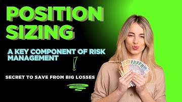 Master POSITION SIZING – The Secret to Saving from Big Losses! 📉💡 | RISK MANAGEMENT |