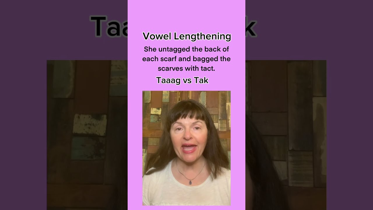 How To Say Tag Vs Tack Speakconfidentenglish Learnenglish Pronunciationpractice Vowelsounds