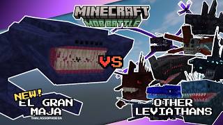 NEW! El Gran Maja vs Other Leviathans | Minecraft Mob Battle 1.20.1 (Alex Caves and MORE!)