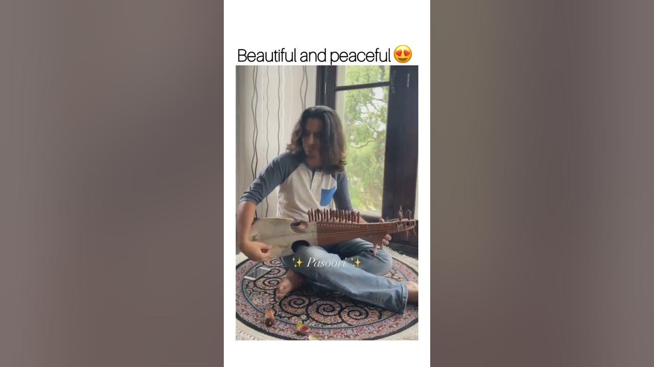 pasoori song covered by rabab #rabab #pasoori #spellbound