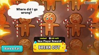 Information GingerBrave gets baked for 10 minutes and 23 seconds (Cookie Run: OvenBreak) Guide